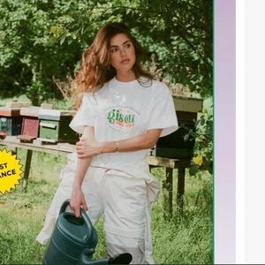 Gisou 100% Cotton Oversized T-shirt